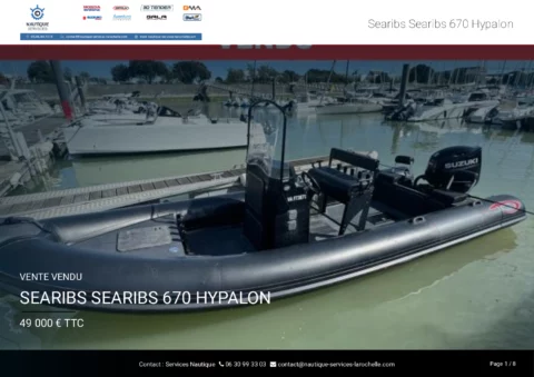Searibs 670 - Suzuki 200 APX - photo 12