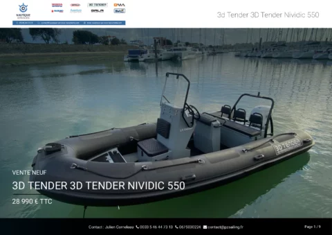 Nividic 550 - Suzuki 70cv - Remorque Sunway - photo 13
