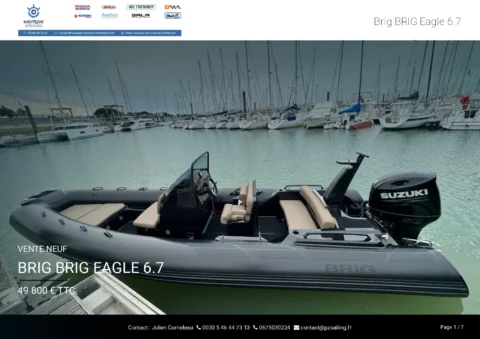 Brig Eagle 6.7 PVC - Suzuki 150cv - photo 13