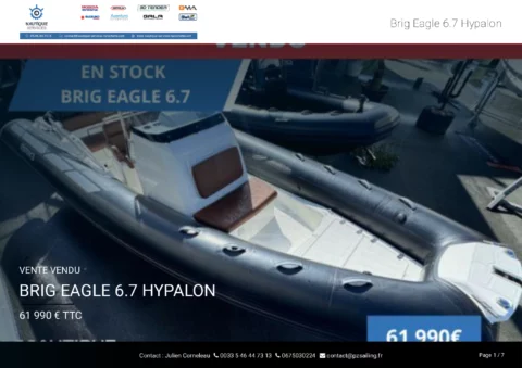 Eagle 6.7 Hypalon - Suzuki 175cv - photo 14