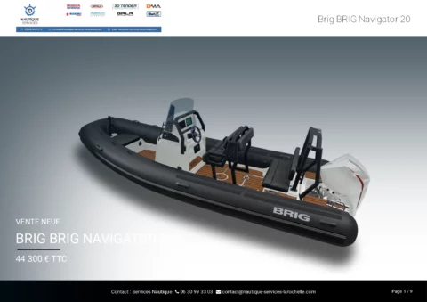 Brig Navigator 20 PVC - Suzuki 140cv - photo 18