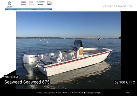 Seaweed 675 - Suzuki 150cv - photo 20