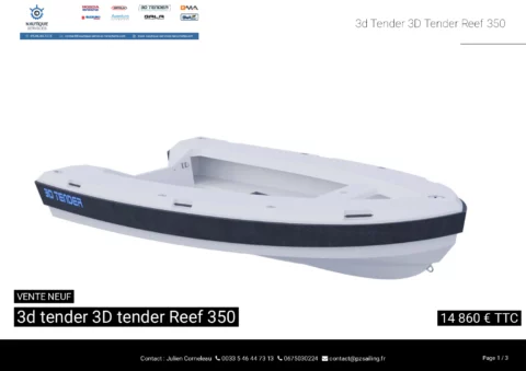 REEF 350 - Honda 15cv - photo 3