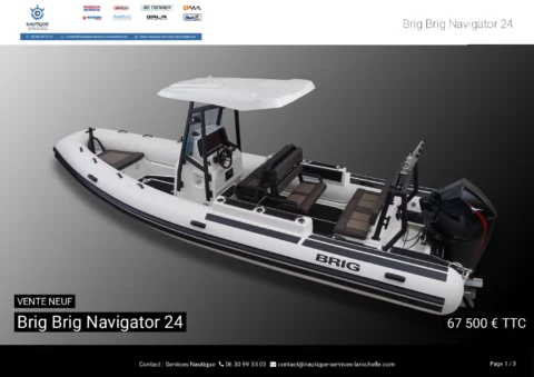 Brig Navigator 24 PVC - Suzuki 175cv - photo 21