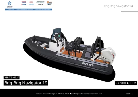 Brig Navigator 19 PVC - Suzuki 90cv - photo 21