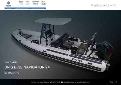 Brig Navigator 24 PVC - Suzuki 175cv - photo 22