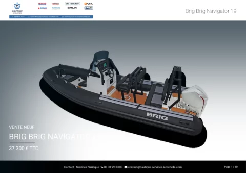 Brig Navigator 19 PVC - Suzuki 90cv - photo 22