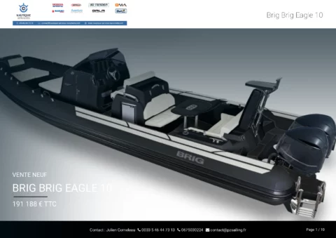 Brig Eagle 10 Hypalon - 2 x Honda 200cv - photo 26