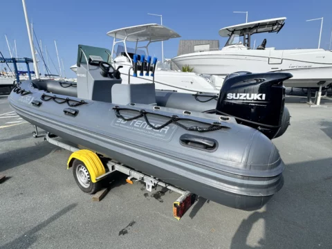 3d tender Patrol 600 - Suzuki DF140 - Remorque Routière Draxer - photo 4