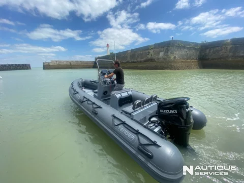 Patrol 600 PVC - Suzuki 100cv - Remorque routière - photo 4