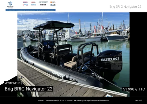 Brig Navigator 22 PVC - Suzuki 150cv - photo 38