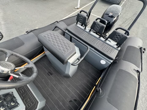 3d tender Nividic 550 Hypalon - Suzuki DF80cv - Remorque routière - photo 7
