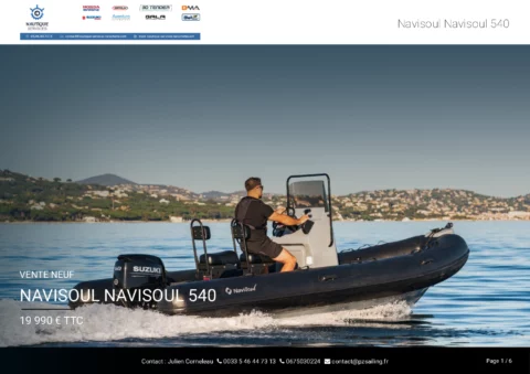 Navisoul 540 Sport - Suzuki 60cv - Remorque Sunway - photo 8