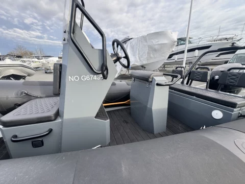 3d tender Nividic 550 Hypalon - Suzuki DF80cv - Remorque routière - photo 9