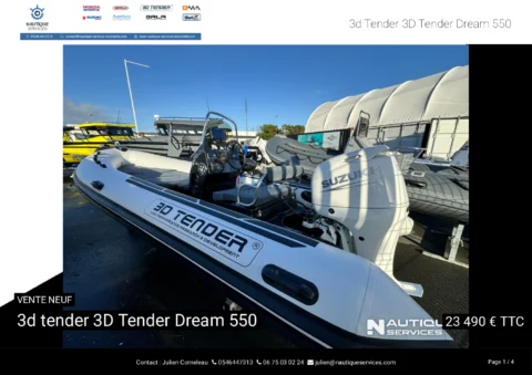 Dream 550 PVC - Suzuki 60cv - photo 9