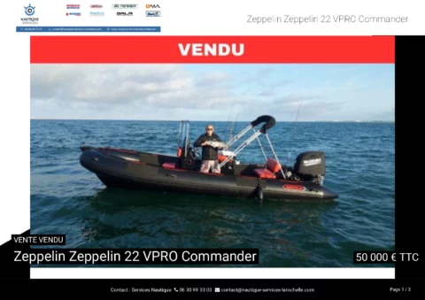 Zeppelin 22 VPRO Commander - Suzuki 200 CV - photo 10