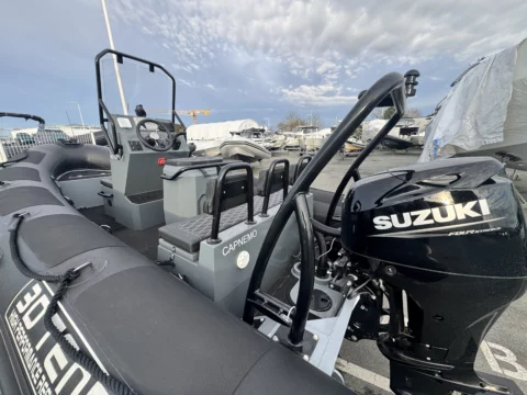 3d tender Nividic 550 Hypalon - Suzuki DF80cv - Remorque routière - photo 10