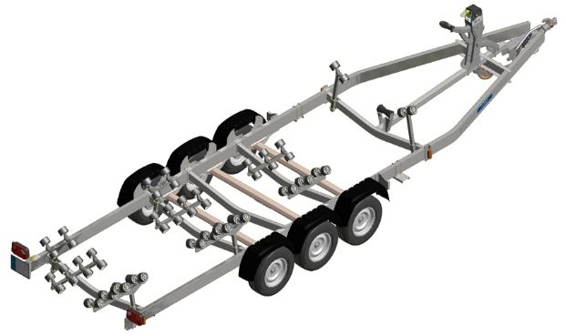 Nautique services La Rochelle - Vente de bateau à La Rochelle - Remorque Bateau Océane O353