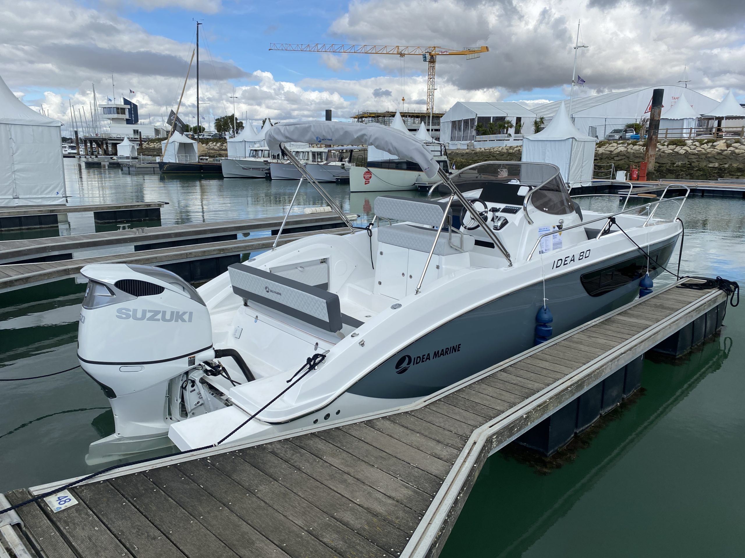 Nautique Services la Rochelle - Vente et entretien bateau - Idea Marine 80 WA Suzuki 350cv