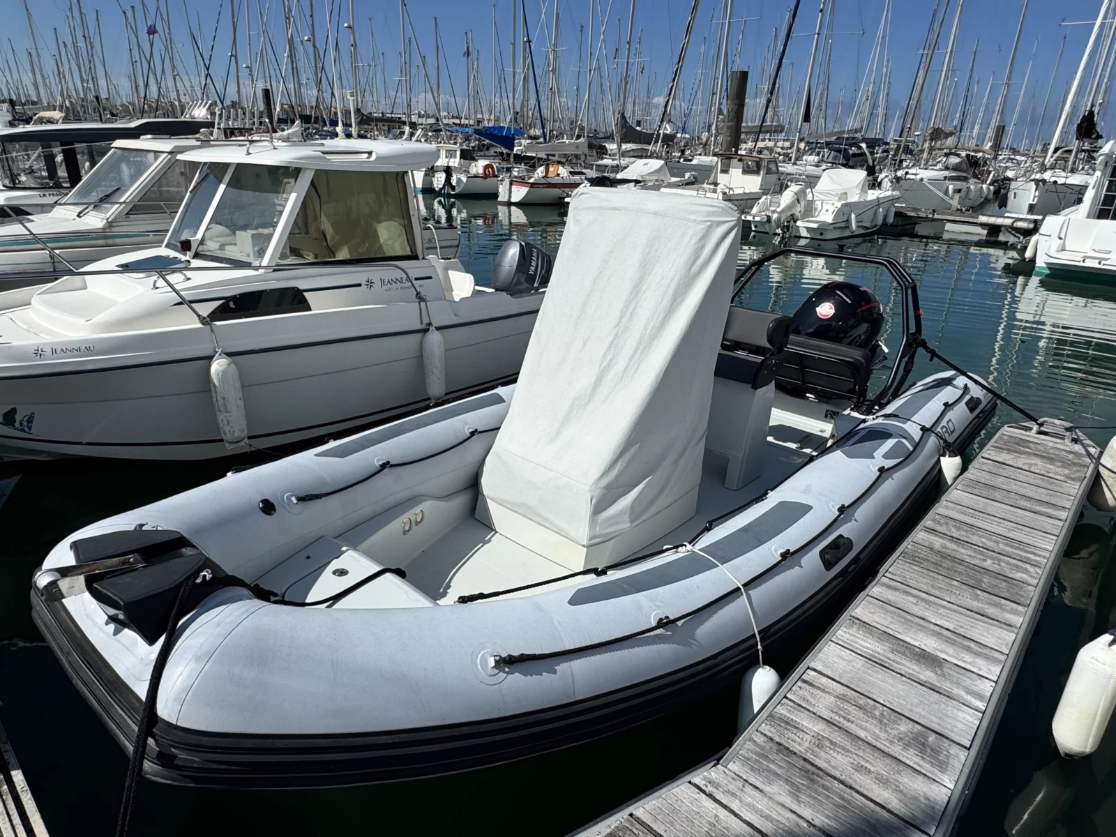 Zodiac Pro 6.5 NEO - Mercury 150 Pro XS - Remorque routière océane