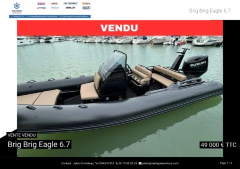Brig Eagle 6.7 Hypalon - Suzuki 175cv 52h - photo 16