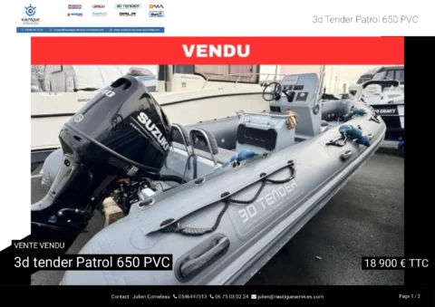 Patrol 650 PVC - Suzuki 140cv - photo 10