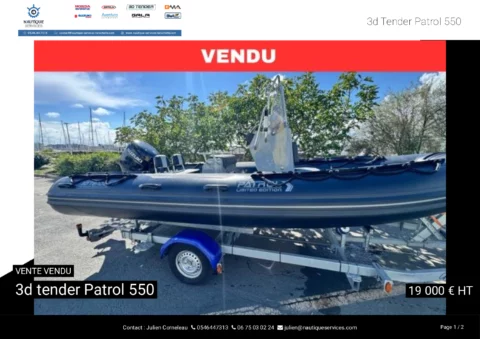 Patrol 550 - Suzuki 70cv - Remorque routière - photo 18