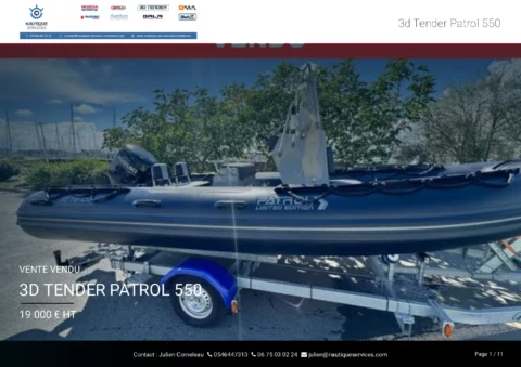 Patrol 550 - Suzuki 70cv - Remorque routière - photo 19