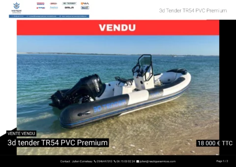 TR54 - Suzuki 70cv - Remorque routière - photo 7