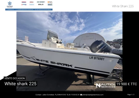 White shark 225 - Yamaha 150cv - photo 7