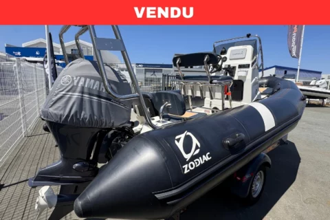 Zodiac Pro open 550 Hypalon - Yamaha F115 19h - Remorque Pam - photo 12