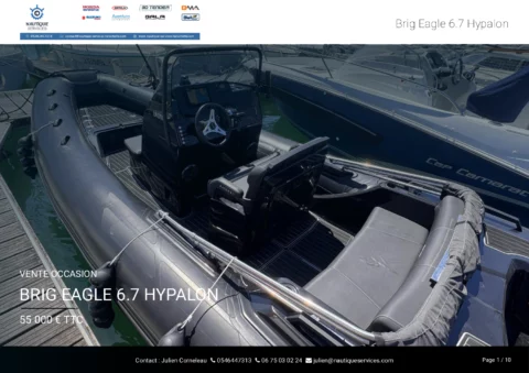 Brig Eagle 6.7 hypalon - Suzuki 200cv - photo 13