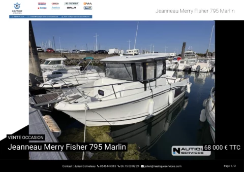 Jeanneau Merry Fisher 795 Marlin - Suzuki 200cv V6 - photo 32