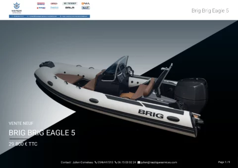 Brig Eagle 5 PVC - Honda 80cv - photo 18